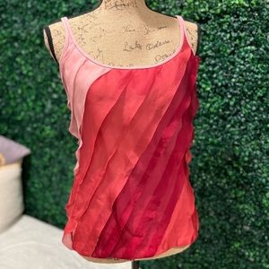 NY&CO Shades of pink cami, stretchy and comfy material, flattering fit, Small